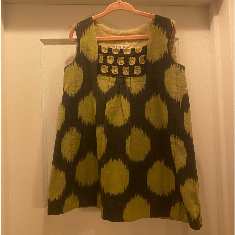 Bibi Hanum Kids One of a Kind Silk Shift Top